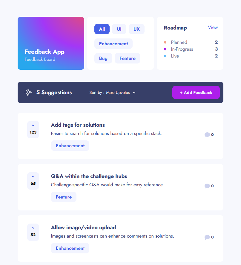 feedback app